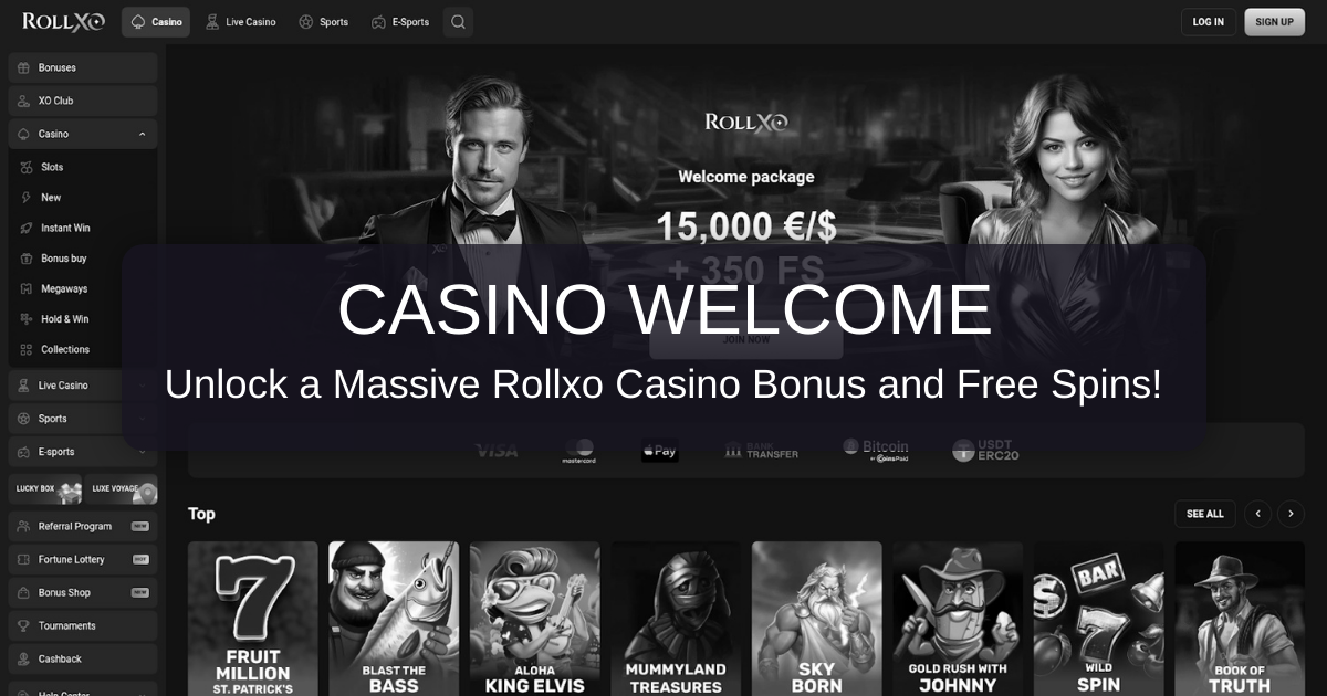 Rollxo Casino No Deposit Bonus Codes 2026 - Australia